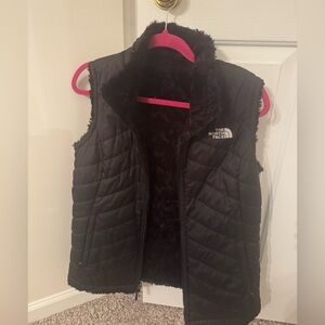 The North Face Black Quilted Vest